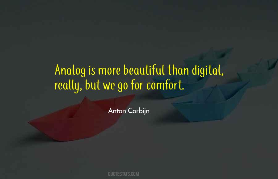 Quotes About Analog #831129