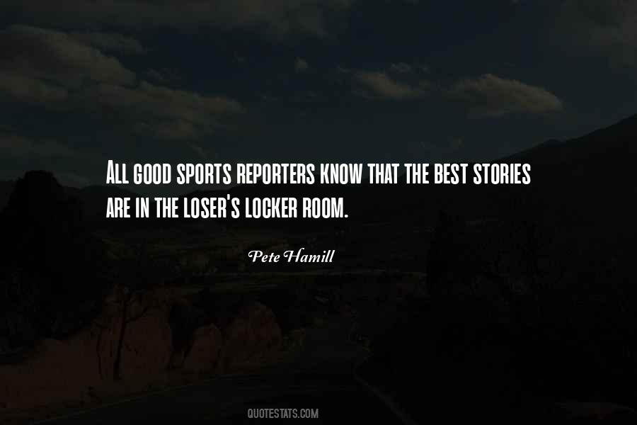 Quotes About Sports Reporters #1682576