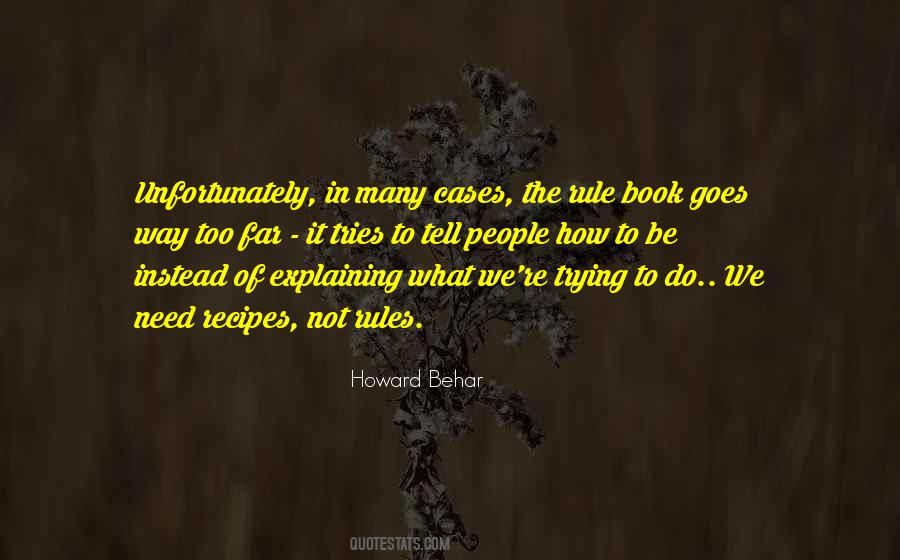 Quotes About Not Explaining #1473930