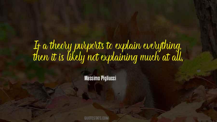Quotes About Not Explaining #165752