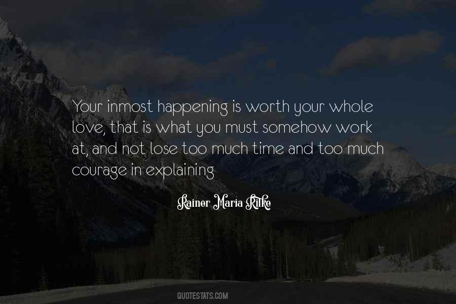 Quotes About Not Explaining #609441