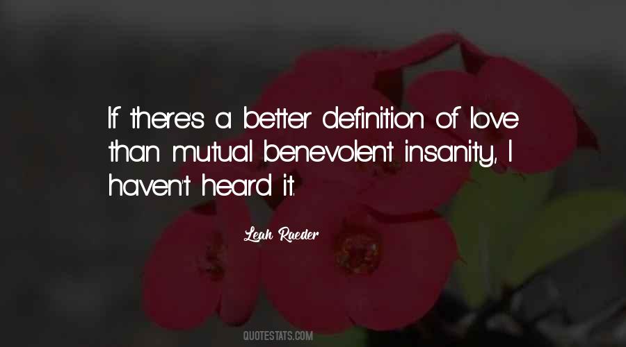 Definition Love Quotes #135481