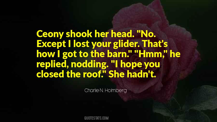 A Roof Over Your Head Quotes #325555