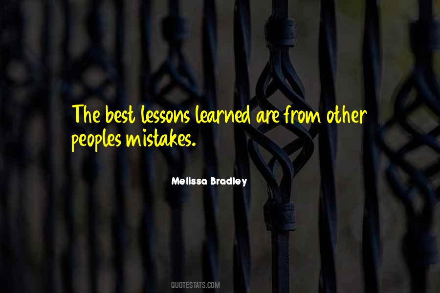 Lessons From Success Quotes #1765048