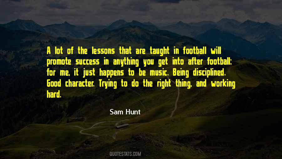 Lessons From Success Quotes #271862
