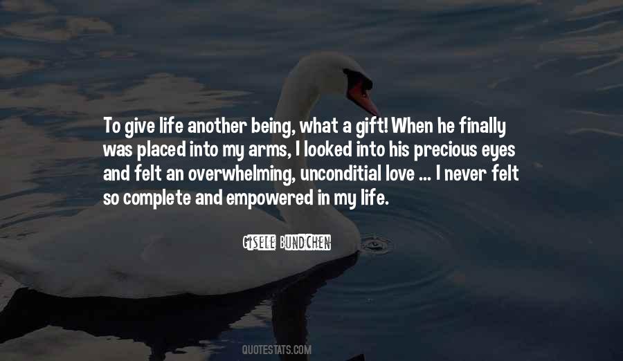 Quotes About Overwhelming Love #717078