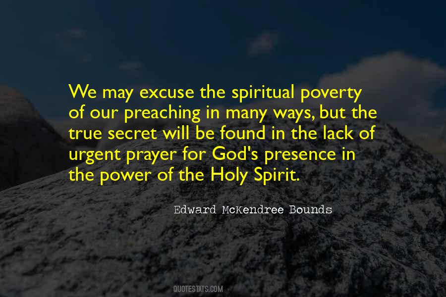 Spiritual Poverty Quotes #923728