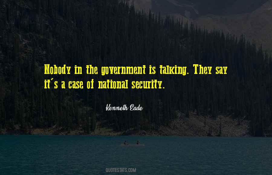Quotes About National Security #1104835
