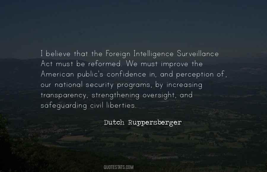 Quotes About National Security #1298556