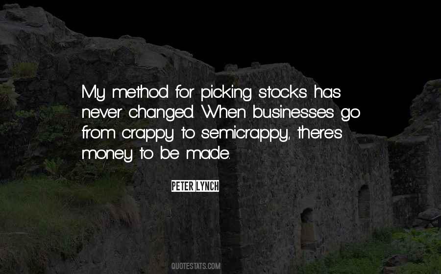 Quotes About Picking Stocks #1135935