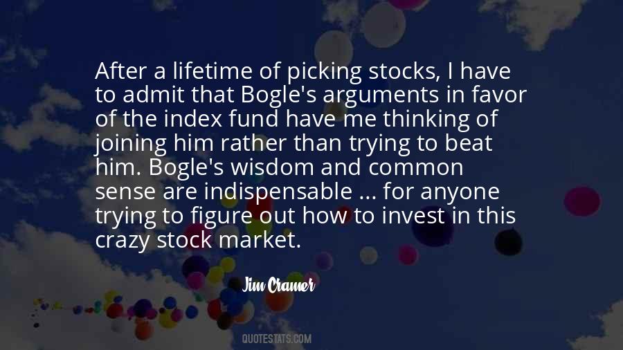 Quotes About Picking Stocks #30203