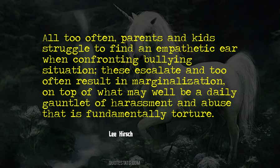 Quotes About Harassment #1231889