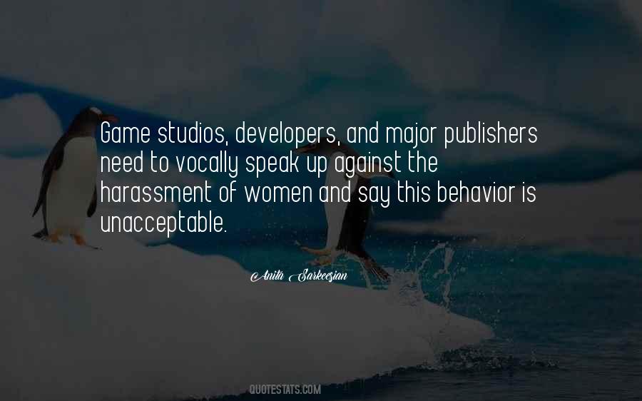 Quotes About Harassment #1559498