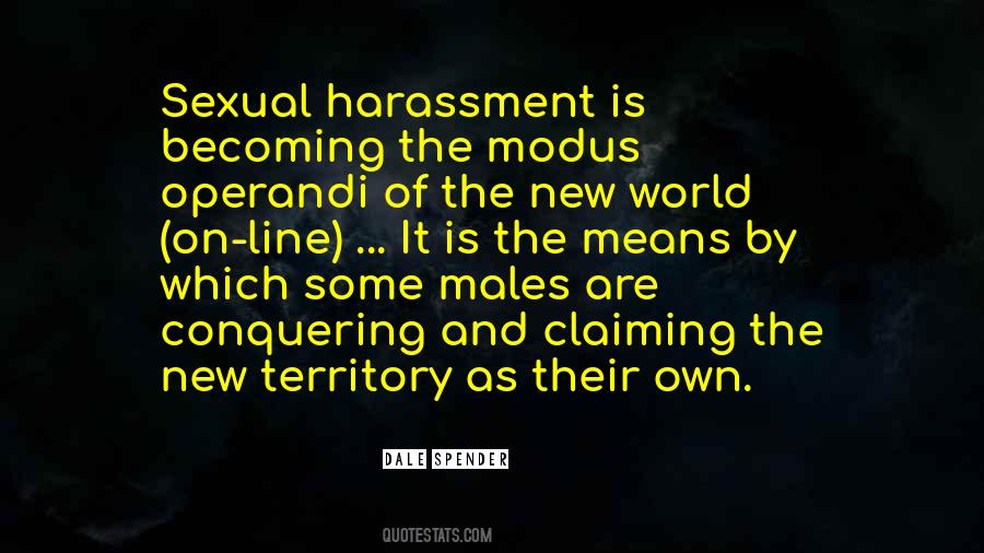 Quotes About Harassment #458679