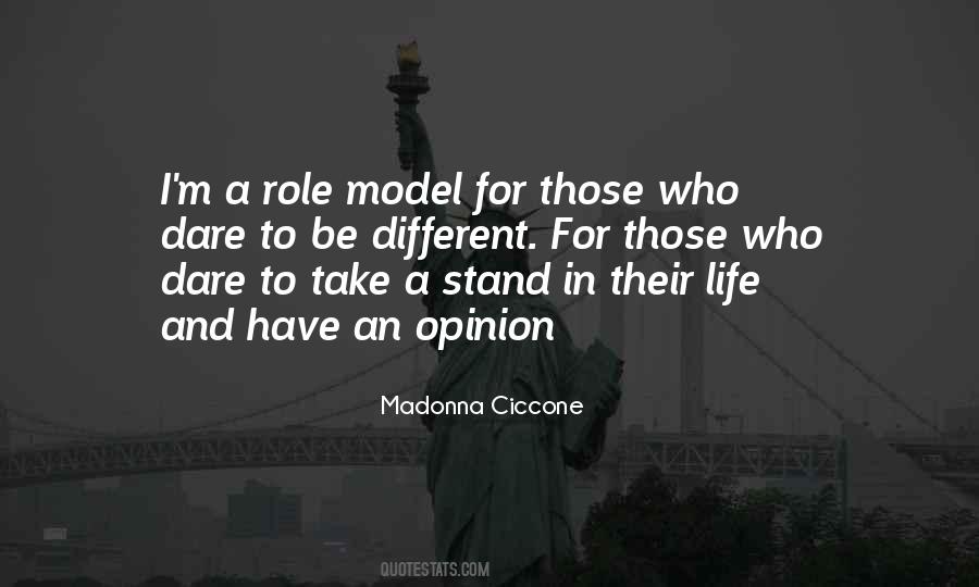 Quotes About Model Life #519323