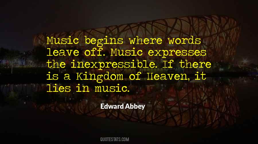 Music In Heaven Quotes #1735619