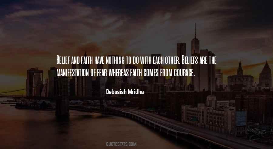 Quotes About Faith Over Fear #7904