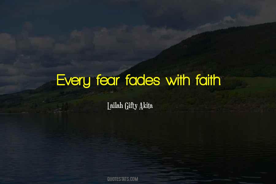 Quotes About Faith Over Fear #86431