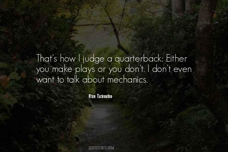 Tarkenton Quotes #1619366