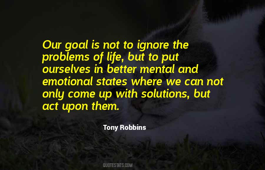 Quotes About Solutions To Problems #272228