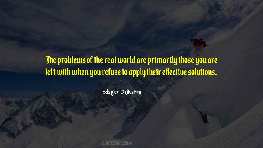 Quotes About Solutions To Problems #481196
