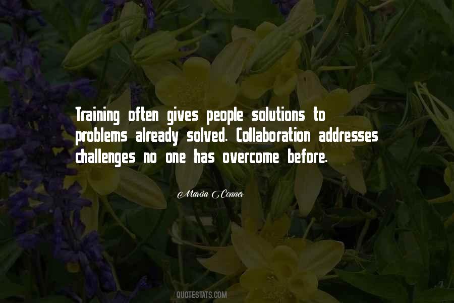 Quotes About Solutions To Problems #707145