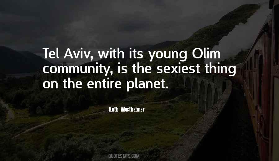 Quotes About Tel Aviv #1414834