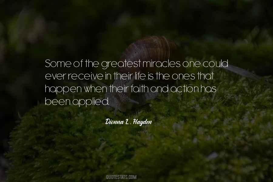 Quotes About Miracles Of Life #349092