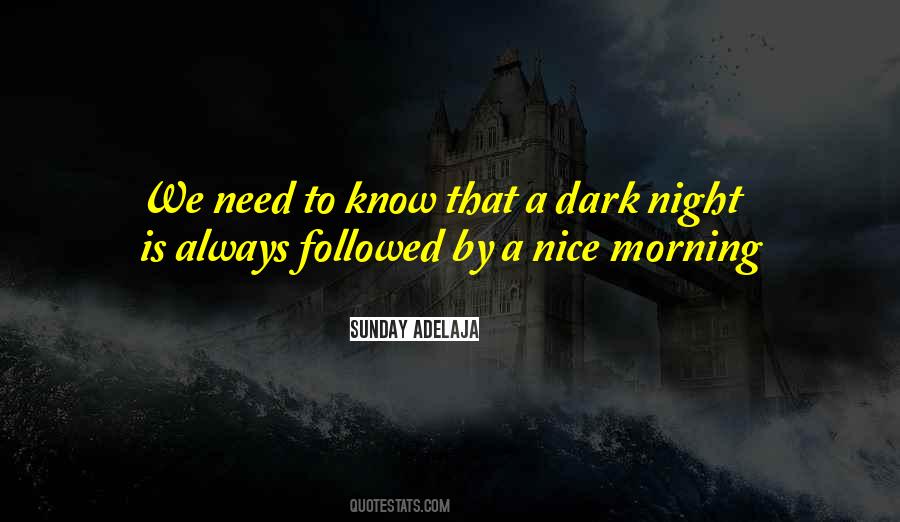 Quotes About A Nice Night #1812518