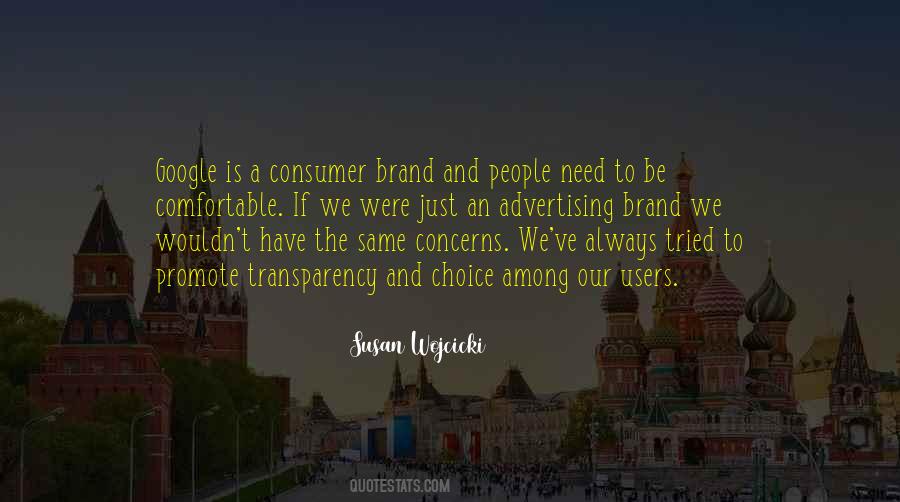 Quotes About Consumer Choice #1422106