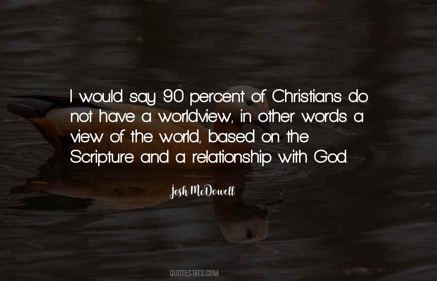 God Worldview Quotes #112734