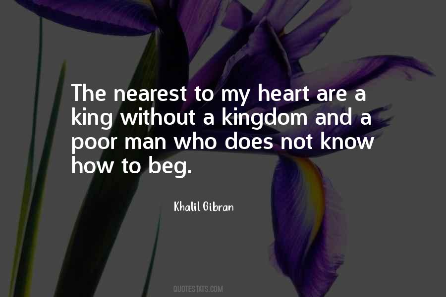 Quotes About Poor Man #1067773