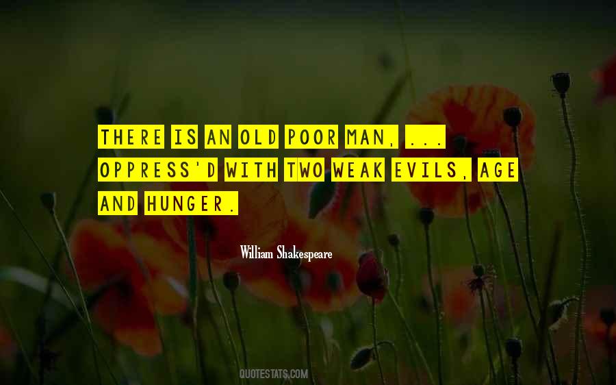 Quotes About Poor Man #1323936