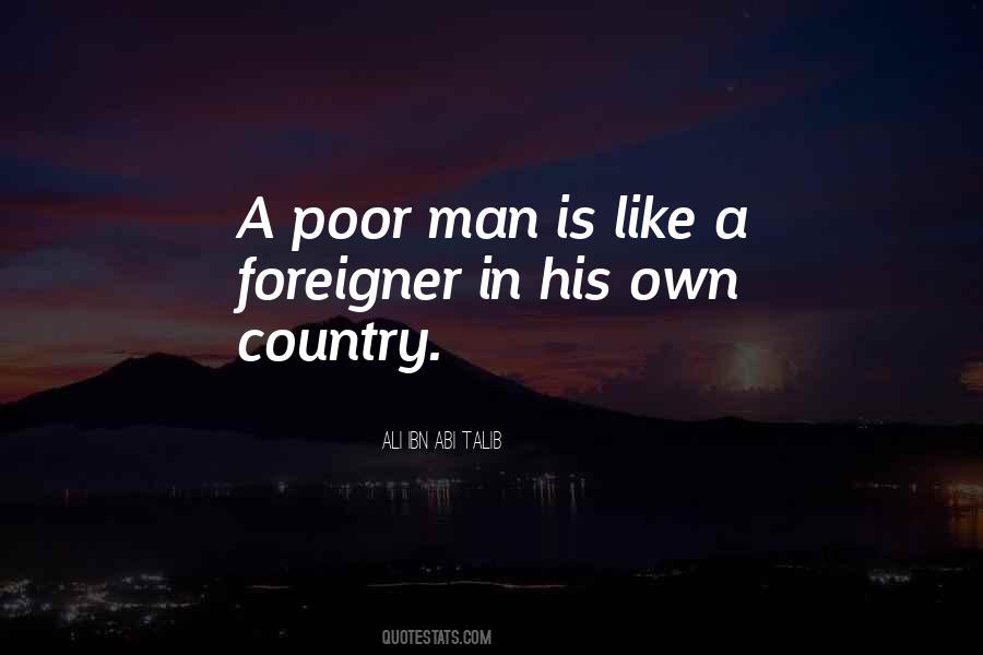 Quotes About Poor Man #1344703