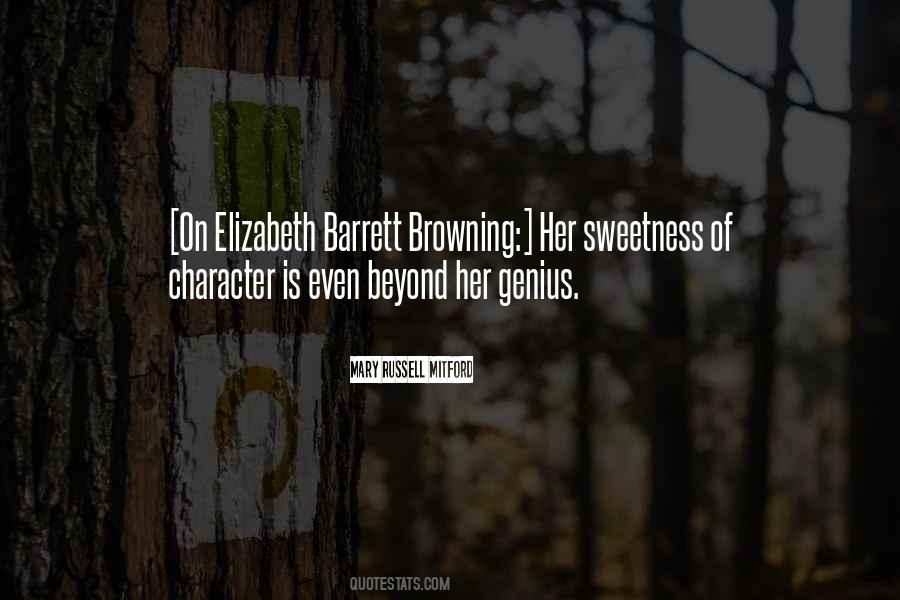 Barrett Browning Quotes #1248477