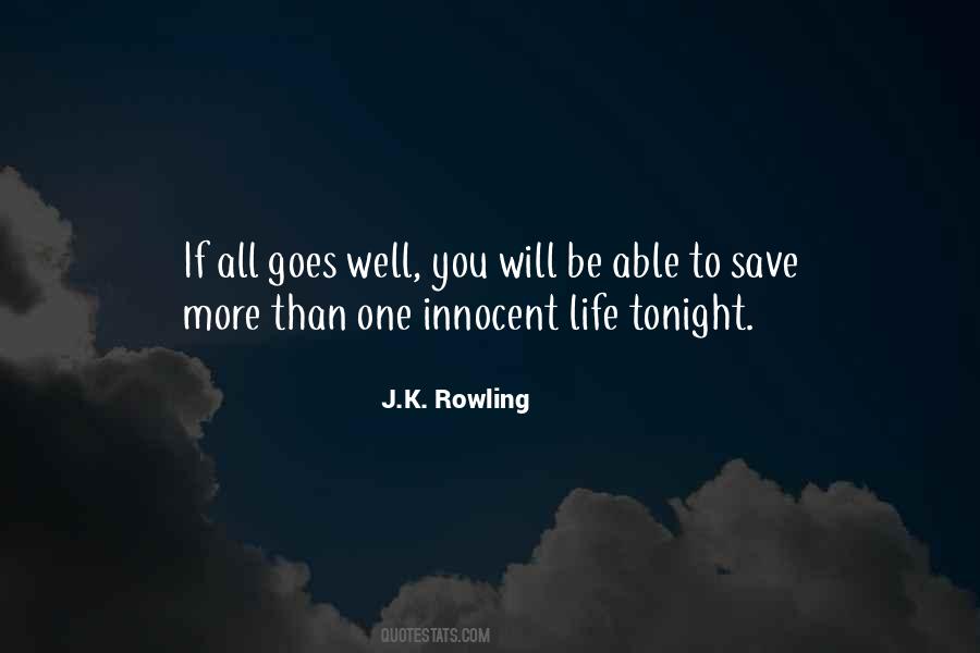 Innocent Life Quotes #1414837