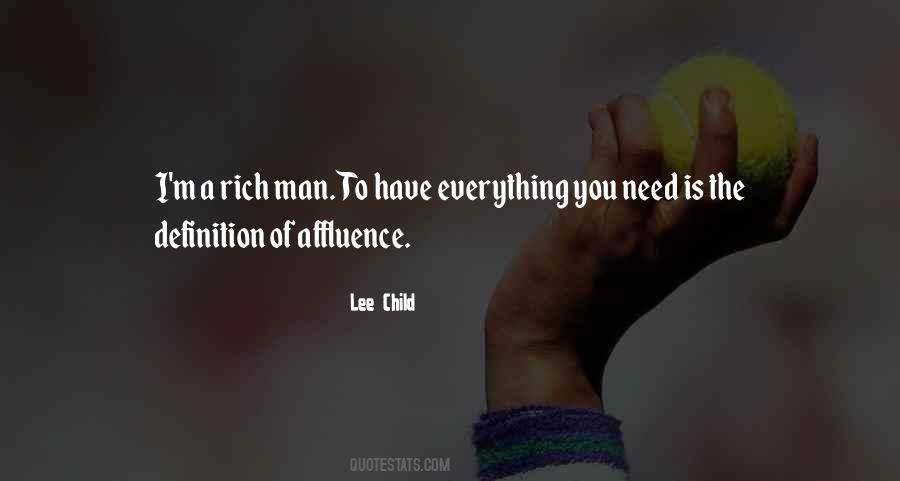 Quotes About Affluence #1740045