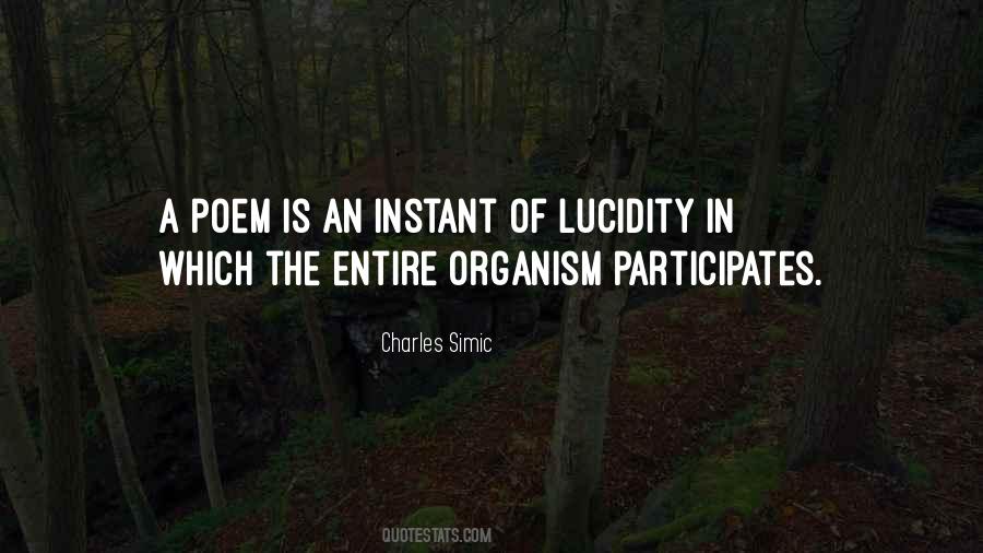 Quotes About Lucidity #1493358