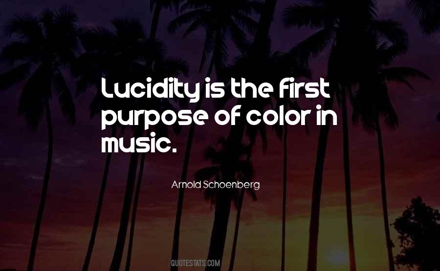 Quotes About Lucidity #685530