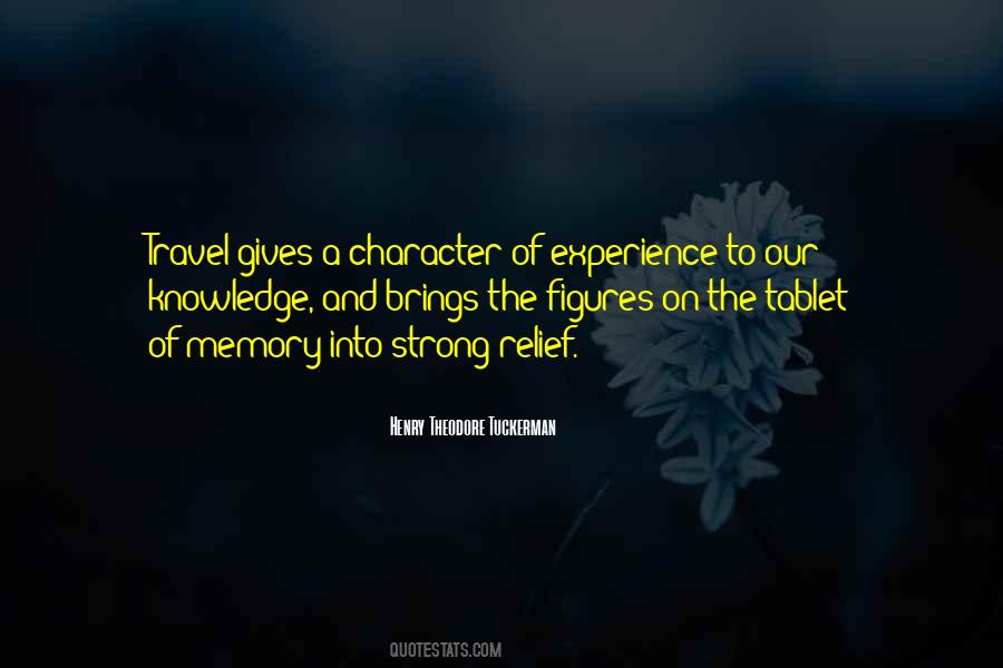 Quotes About Experience And Character #1669326