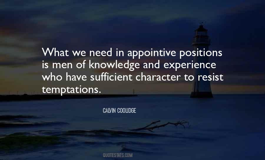 Quotes About Experience And Character #608901