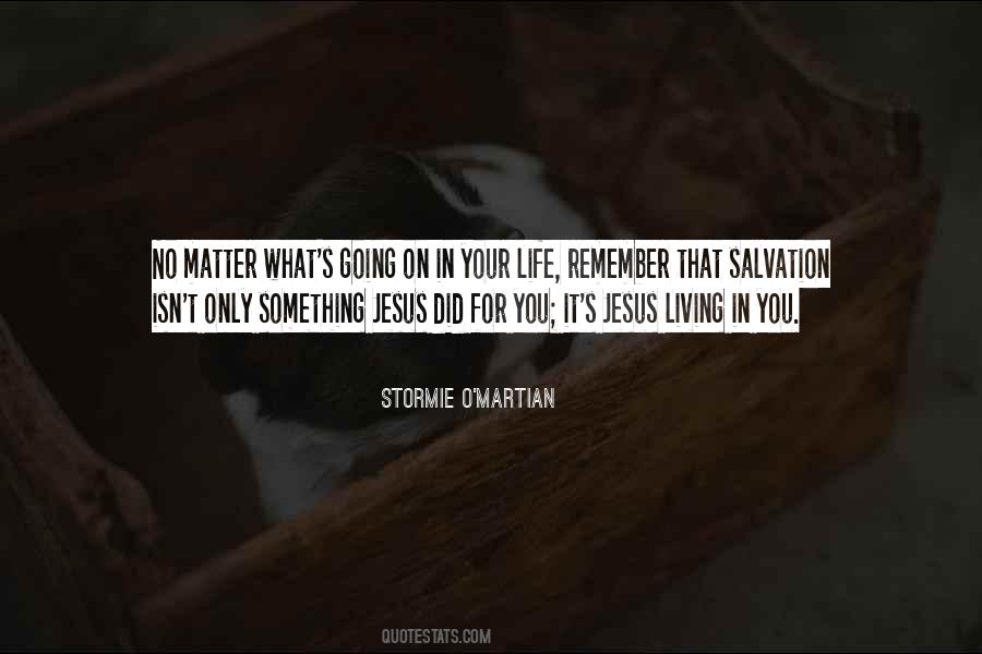 Quotes About Salvation In Jesus #1004524