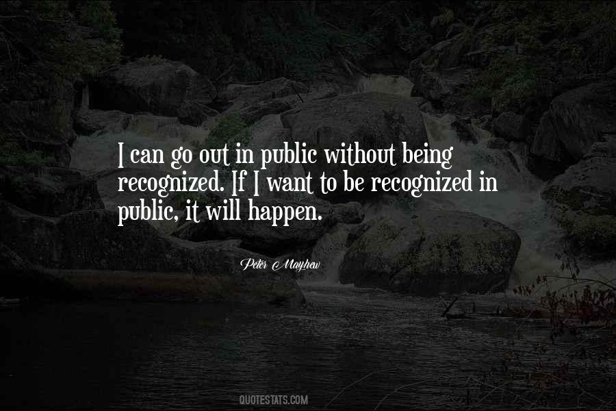 Quotes About Not Being Recognized #315206