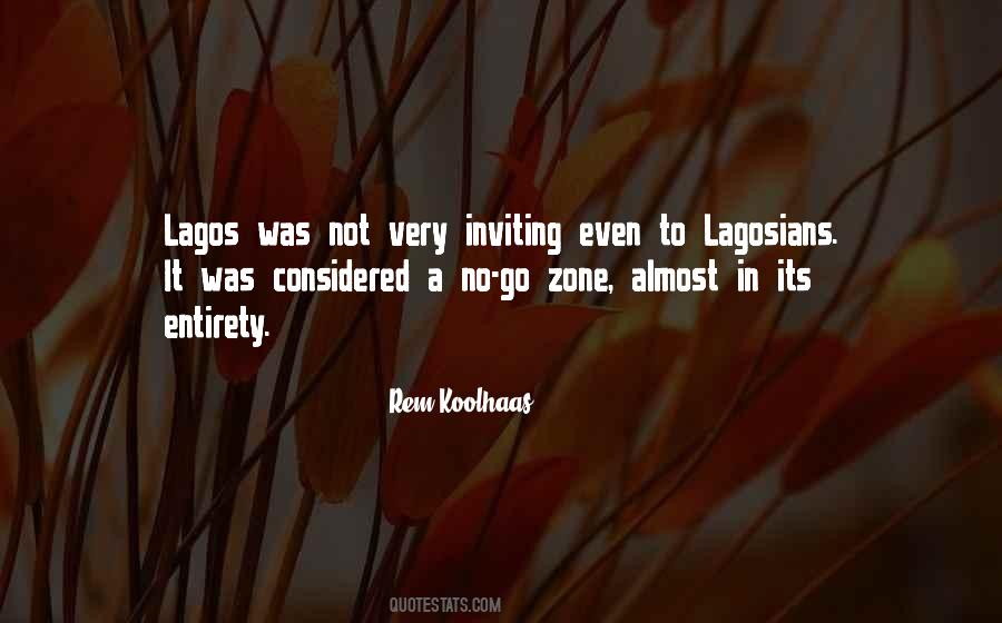 Quotes About Lagos #1774187