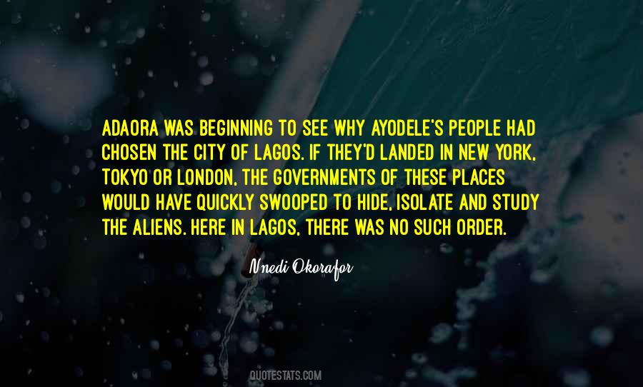 Quotes About Lagos #865108