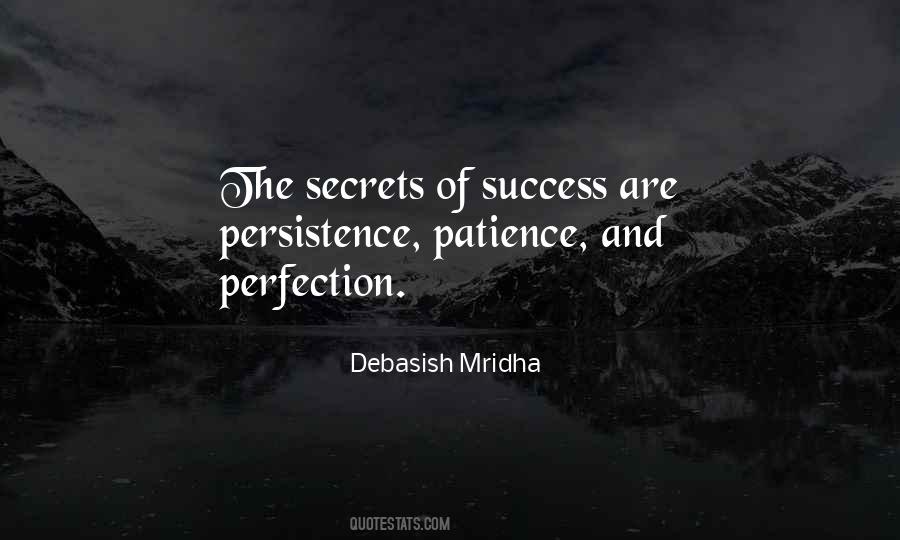 Quotes About Patience And Persistence #240056