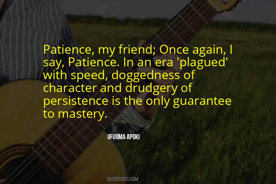 Quotes About Patience And Persistence #590455