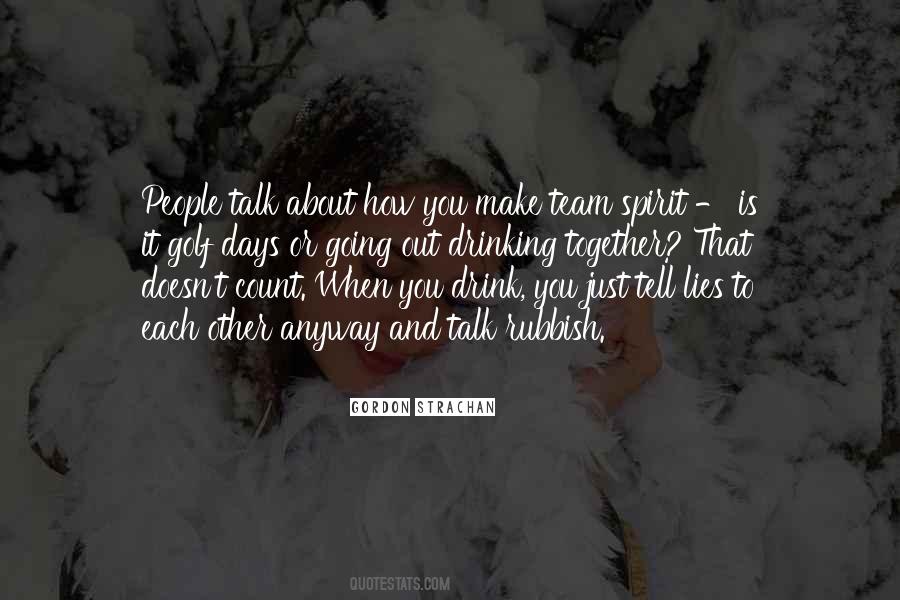 Quotes About Golf And Drinking #633986