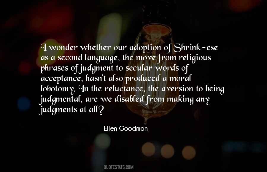 Quotes About Aversion #1819223