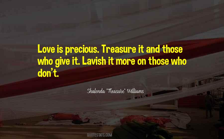 Love Treasure Quotes #400164